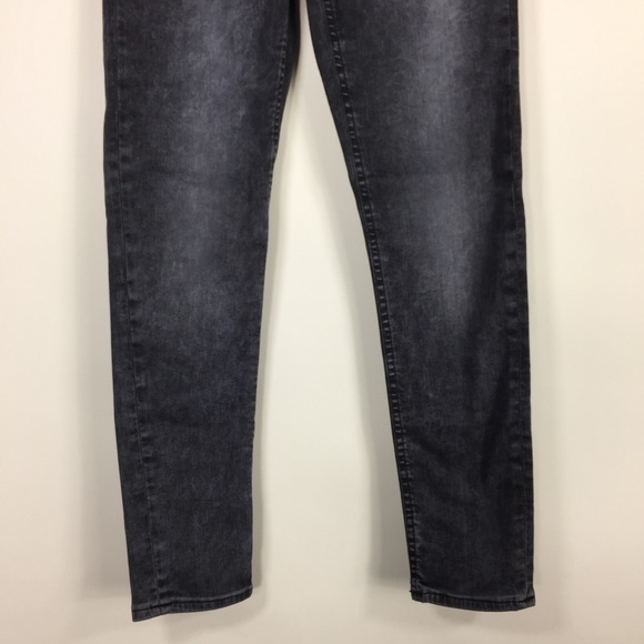 Acne Studios Gray Skin 5 Onyx Skinny Jeans - Picture 7 of 13
